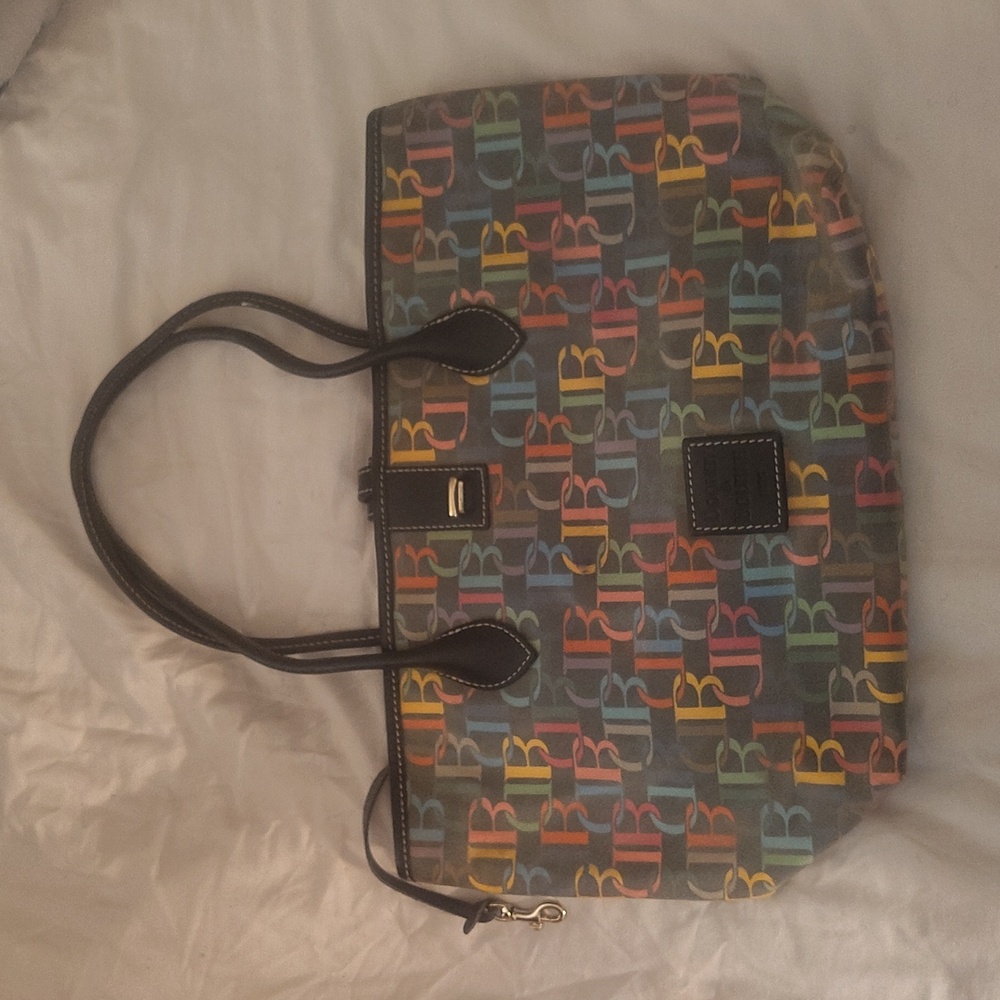 Dooney & Bourke Multicolor Monogram Tote